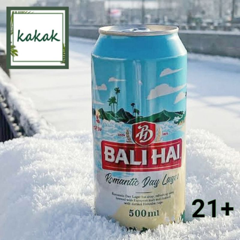 Balihai Romantic beer Romantic lager  balihai beer kaleng 500ml can Balihai beer 500ml Balihai Romantic bir Balihai 500ml kaleng Balihai kaleng