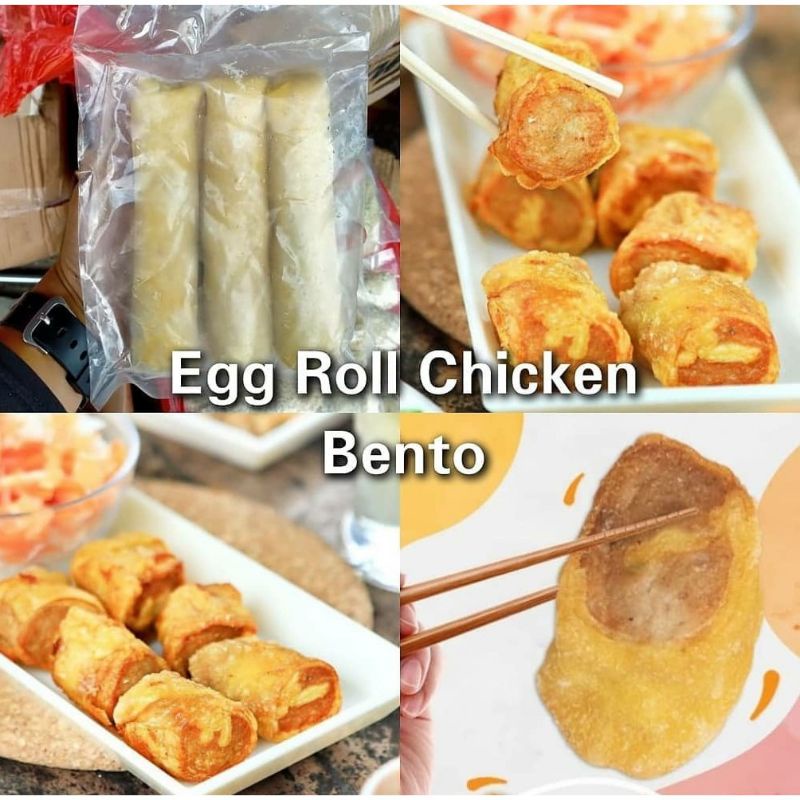 

egg chicken roll