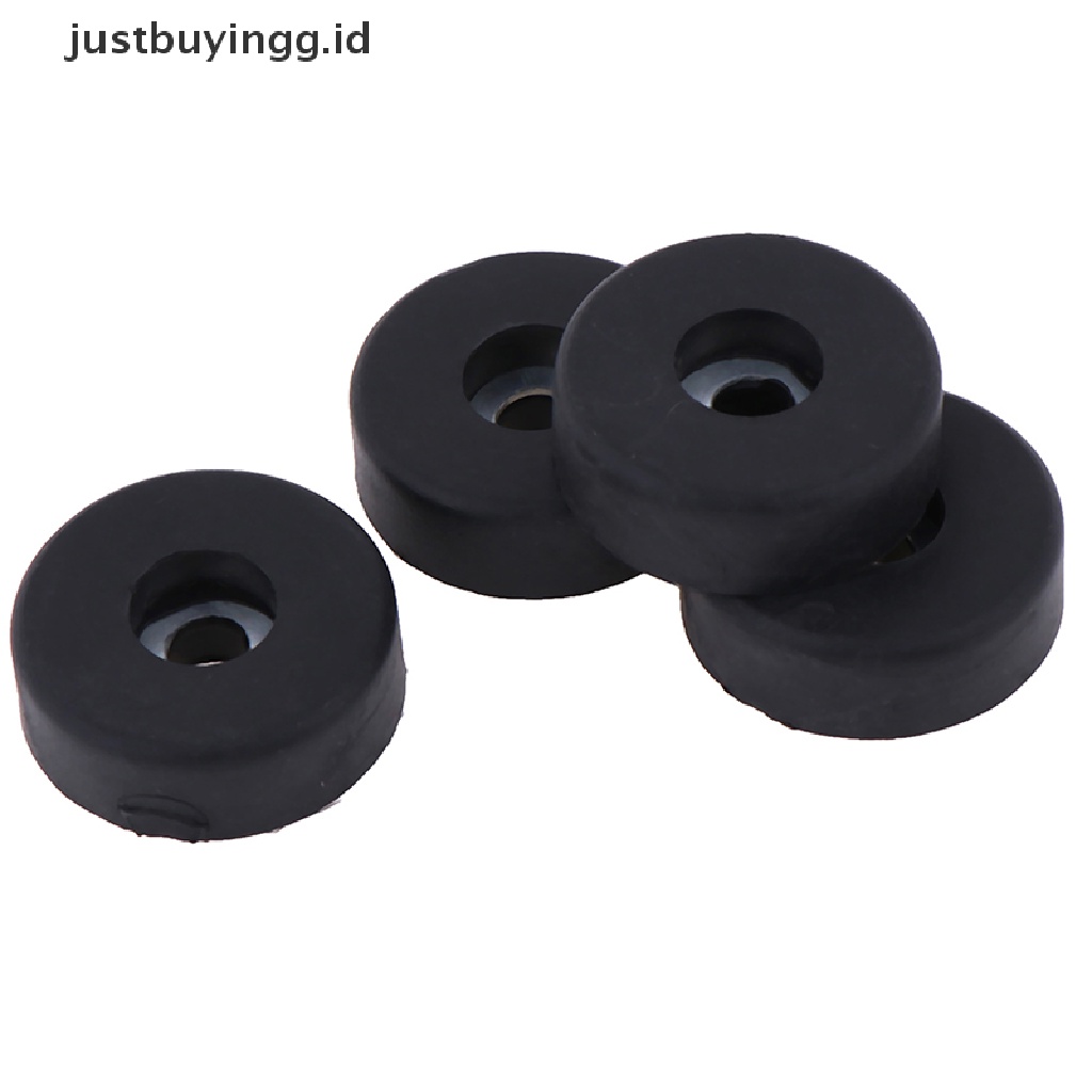 (Justbuyingg.Id) 4pcs Pad Bumper Karet Holder Kaki Mesin Cuci Ukuran 30x10mm