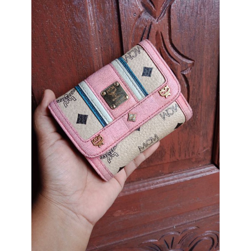 DOMPET MCM MUNCHEN ORIGINAL  FULL KULIT, KEREN, CAKEP &PATEN