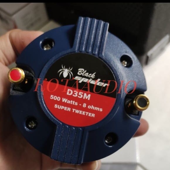 Driver Tweeter Blackspider BS D35M BS D 35M Black Spider D 35 M