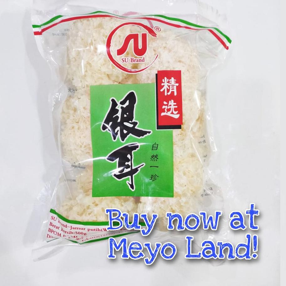 

10.10 SALE Jamur Putih 100gr Salju Snow White Fungus Yin Er Bai Mu Er pek bok nie Premium sehat 100 gr pai murah