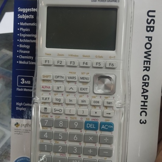 

Kalkulator Casio Graphic Fx 9860Gii Sd Garansi Resmi [212]