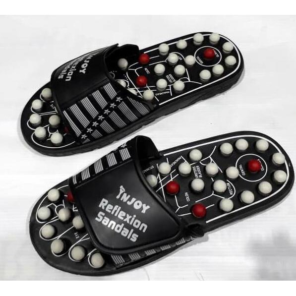 Produk Baruu Sandal Kesehatan Sandal Refleksi Injoy Terapi Alas Kaki Acupres Pijat Disk0N