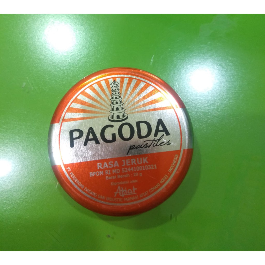 

Pagoda rasa Jeruk 20 gr - Permen Pastiles