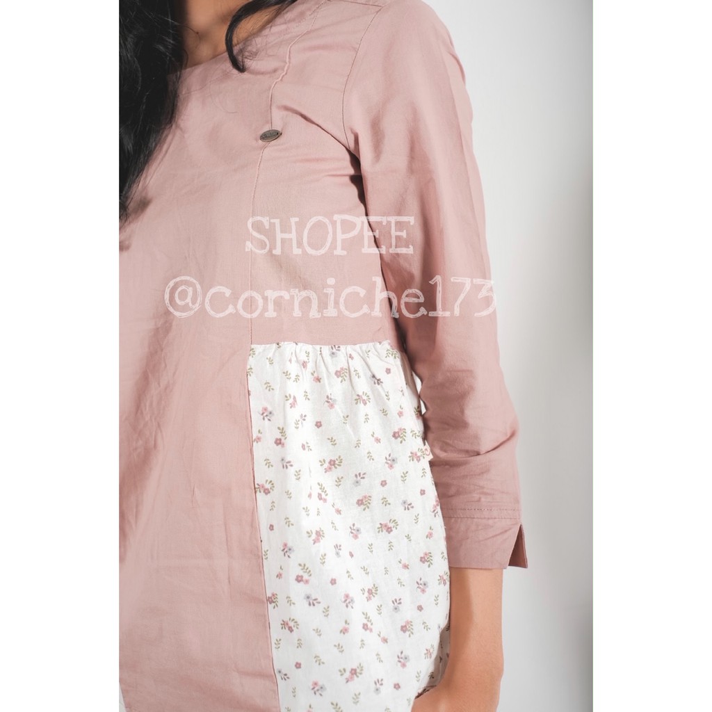 Corniche Fariha Blouse Merah Bata - TH231325