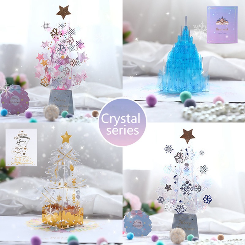 

Terlaris ✨ - Kartu Ucapan Pop Up 3d Desain Kastil Pohon Natal Dengan Amplop Untuk Hadiah Natal3.1.23