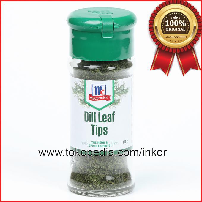 

Best Seller - Mccormick Dill Leaf Tips Herb The Herb Spice Experts 10Gr