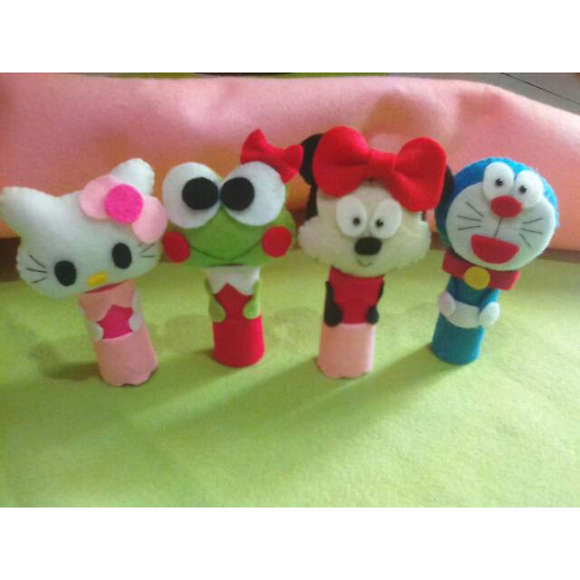 

Tutup pensil karakter / hiasan pensil / tutup pulpen / hiasan pulpen