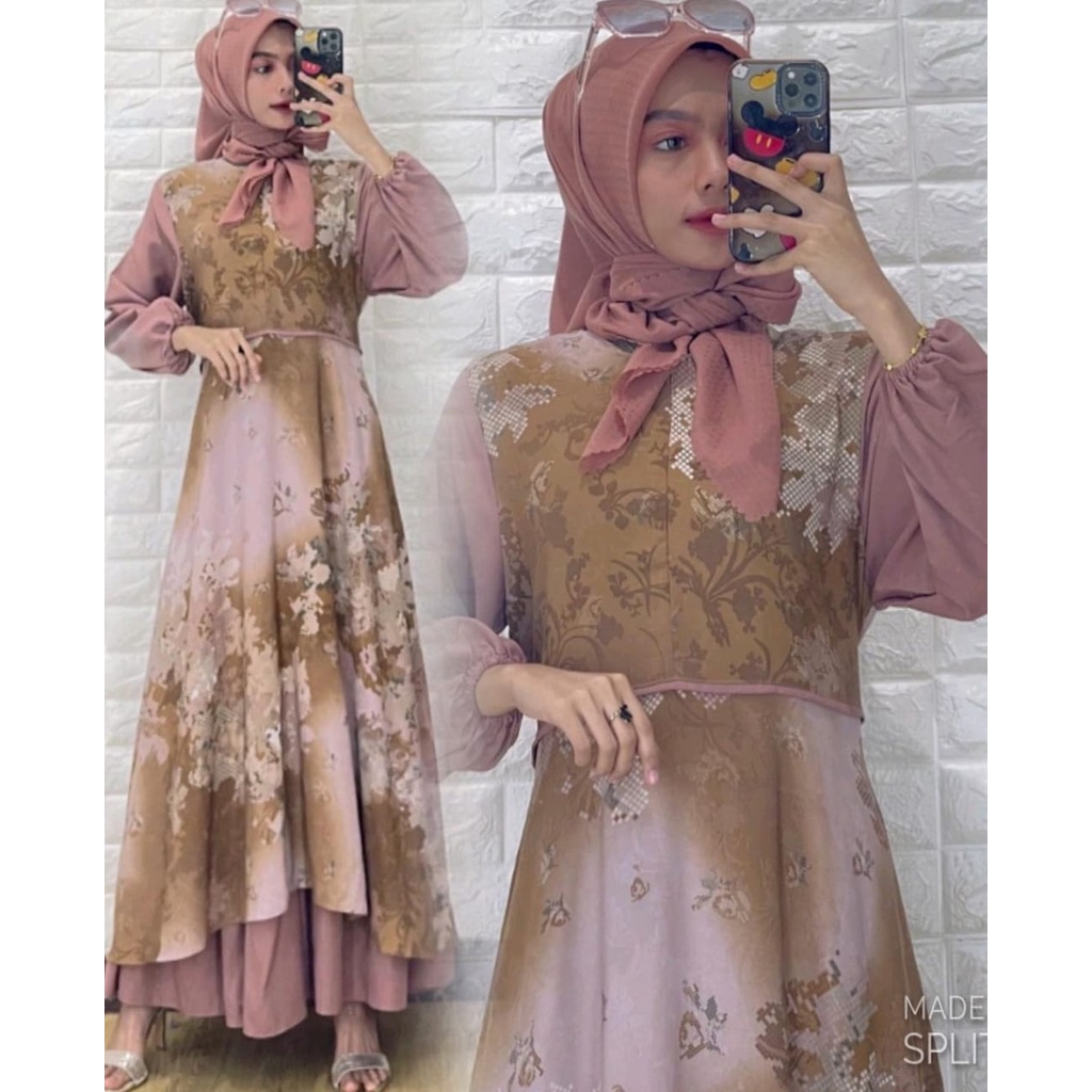 GAMIS  ETNIK PREMIUM KEKINIAN 2022