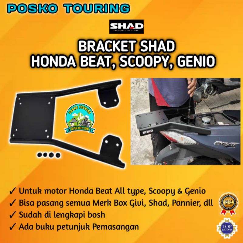 Bracket Shad Bracket Box Honda Beat Scoopy Genio