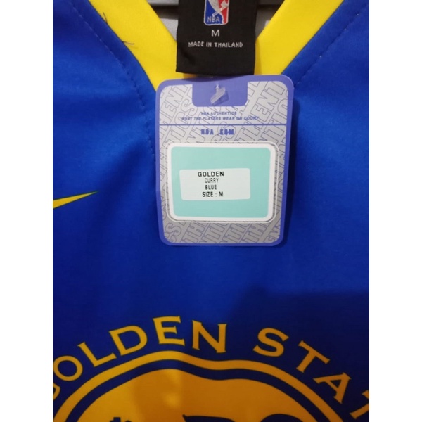 Jersey Basket Golden State Warriors Stephen Curry Grade original