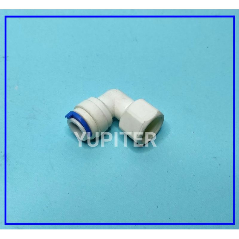 Fitting Elbow Selang ⅜ Drat Dalam ⅜ - Filter Air