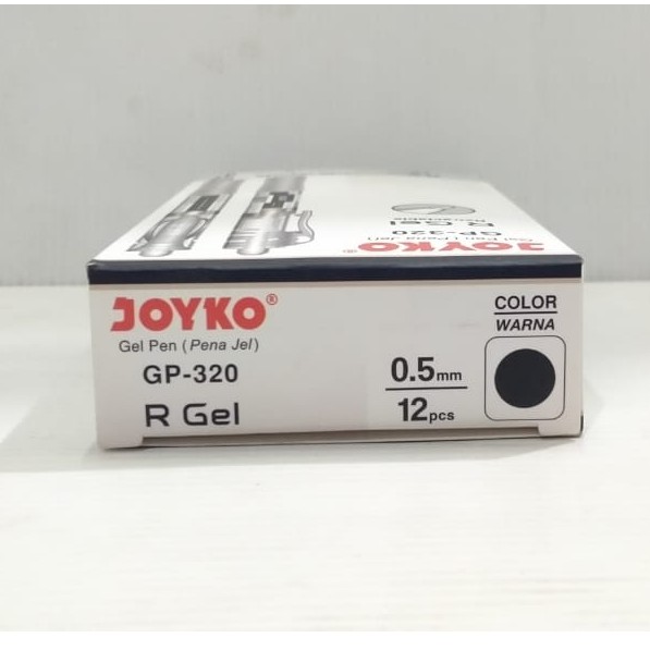 

Pulpen Joyko Gel Pen GP - 320 Hitam Pak