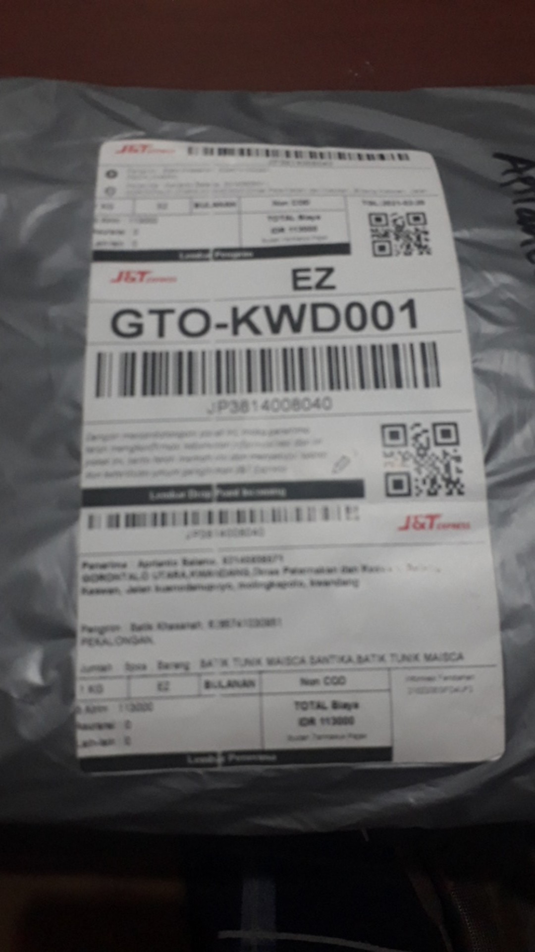 Batik Tunik Maisca Santika