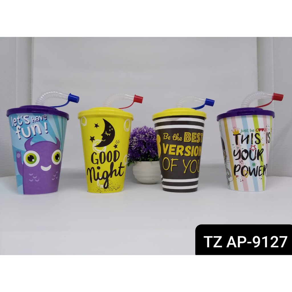 Gelas Plastik Reusable Cup 400 ml - Titiz