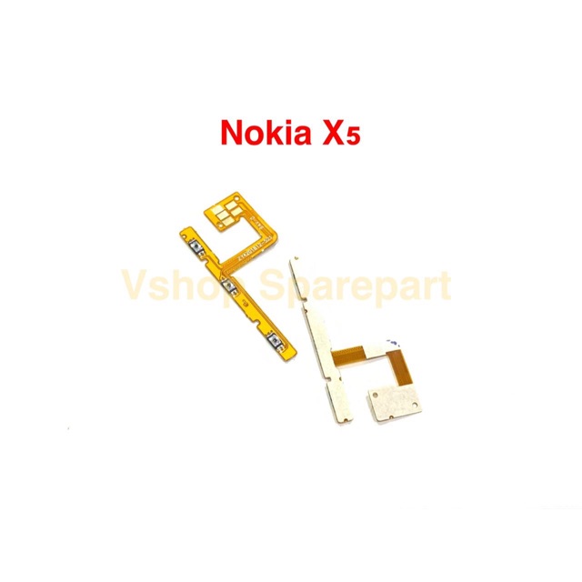 Flexibel Flexible On Off Volume Nokia 5.1 Plus Nokia X5 TA1105