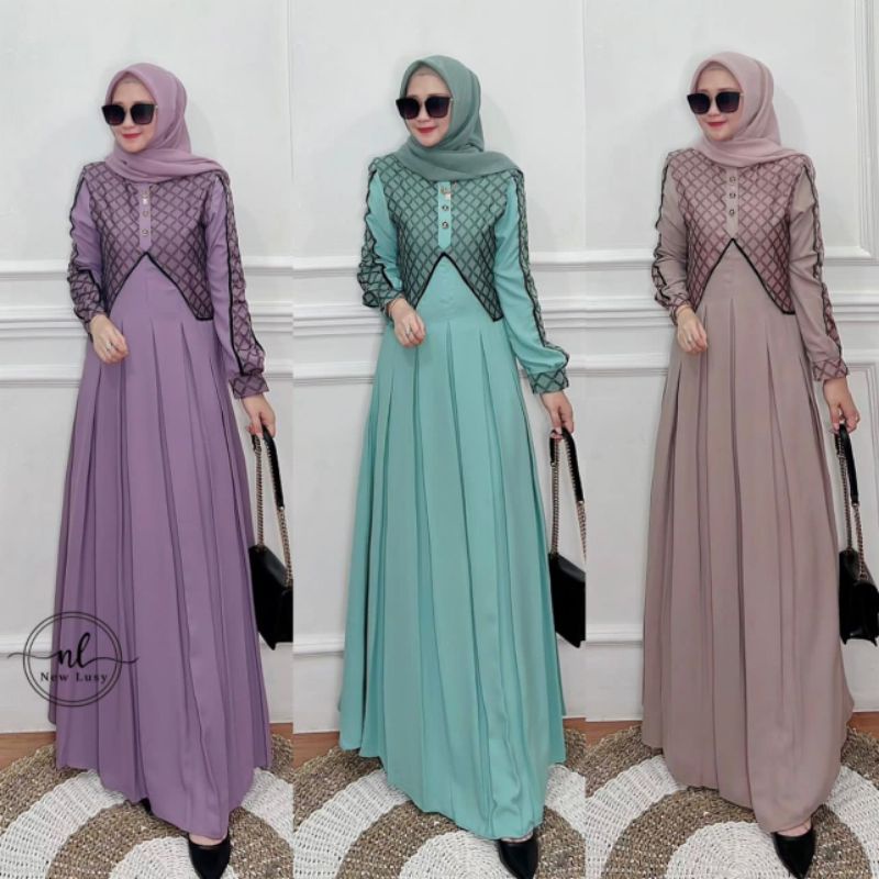 dress new lusy terbaru ori