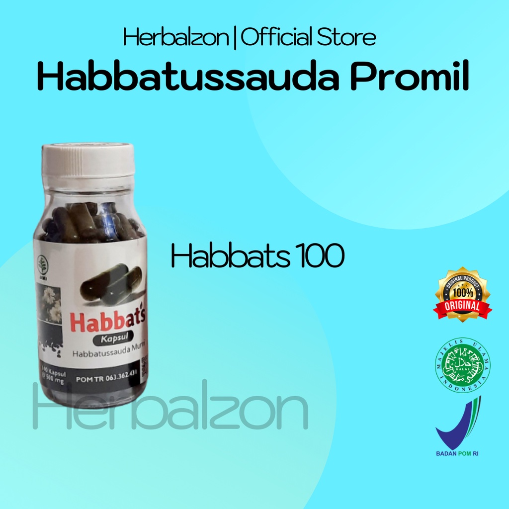 Habatusauda Promil Original / Kapsul Habbatussauda Program Hamil rekomendasi DR Suryo Bawono SpOG-1