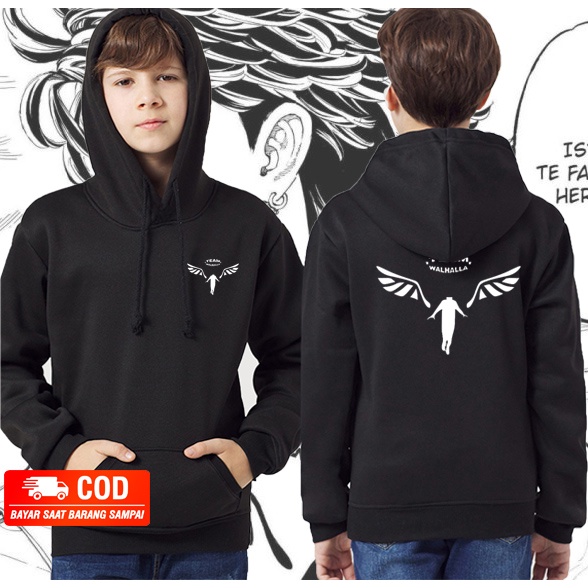 jaket anak VALHALLA TOKYO REVENGERS anak  / hoodie tokyo revengers , JAKET TOKYO MANJI VALHALLA