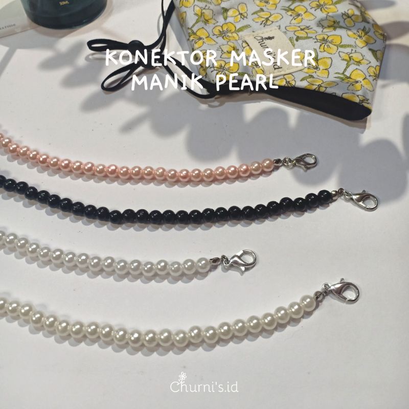 KONEKTOR MASKER MANIK PEARL / HIJAB KONEKTOR-5