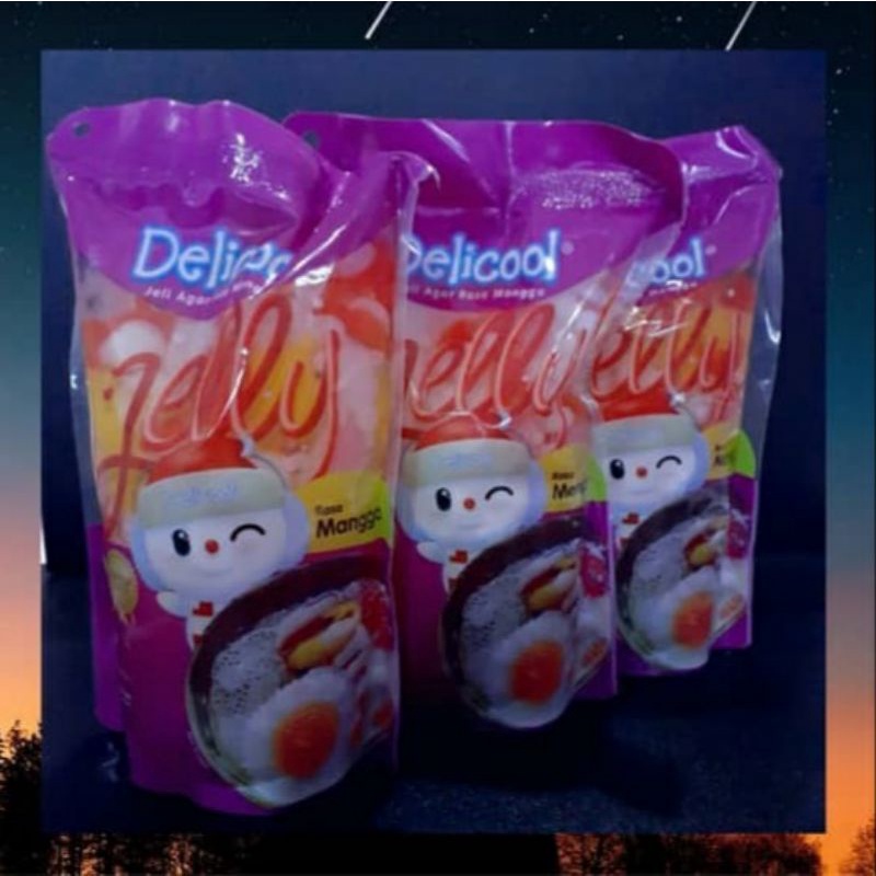 

MINIMAL ORDER 5pcs !!! Jelly Delicool Kemasan 500gr