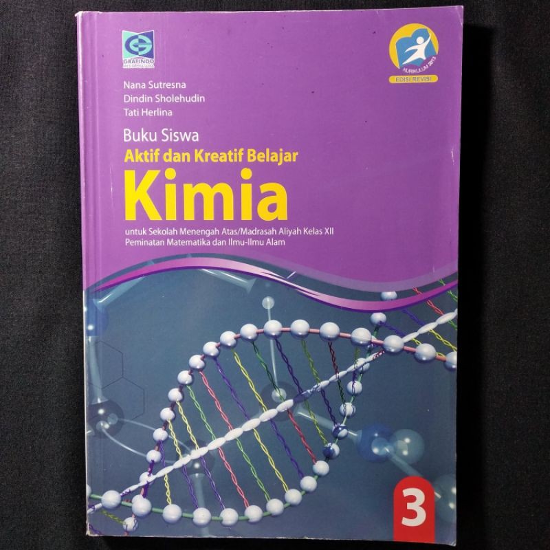 Jual Buku Siswa Aktif Dan Kreatif Belajar Kimia Kelas 12 SMA | Shopee ...