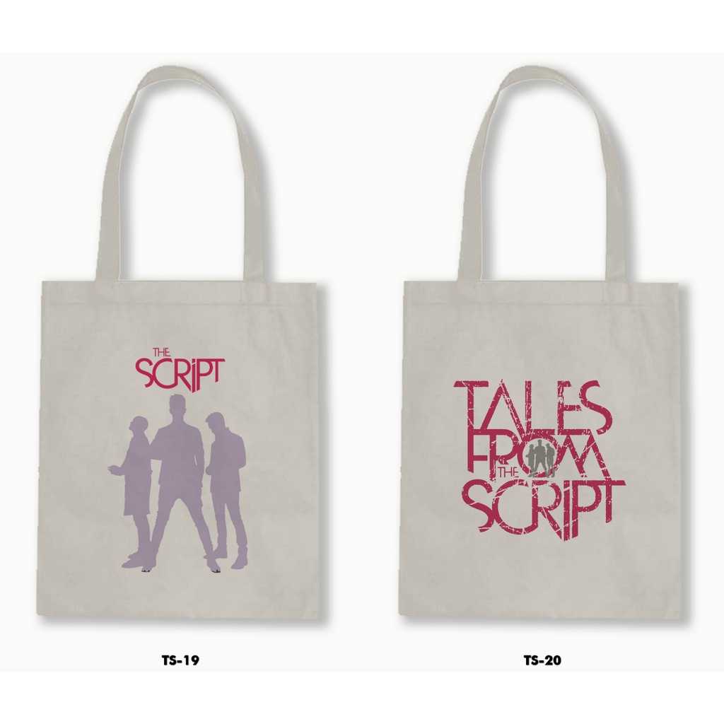 TOTE BAG BLACU - THE SCRIPT .01