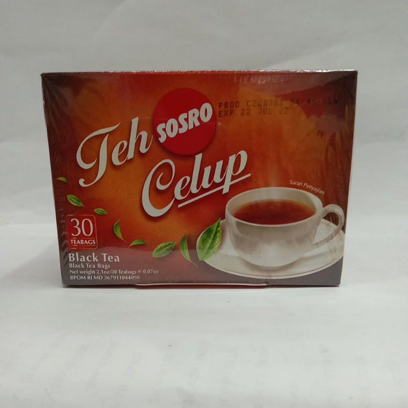 

SOSRO teh celup 30s black tea