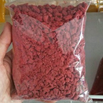 

Bureo Crumb Red Velvet250 gr Crumble Kasar/Topping Donut/Taburan Cake/Pie/Dekorasi Kue Tart