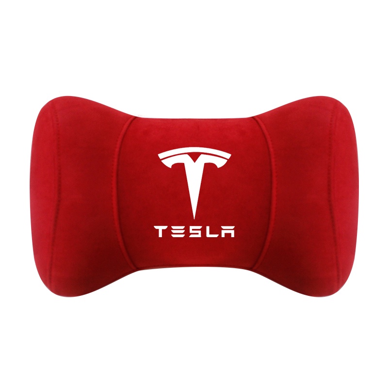 G-club Bantal Leher Memory Foam Lembut Nyaman Untuk Tesla Model 3 X Y S