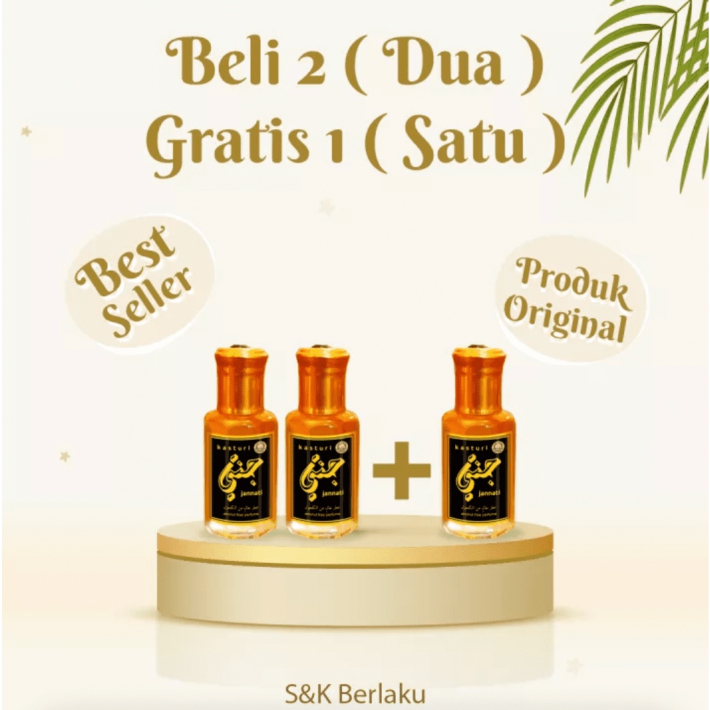 Parfum Kasturi Jannati | Kasturi Original Saudi