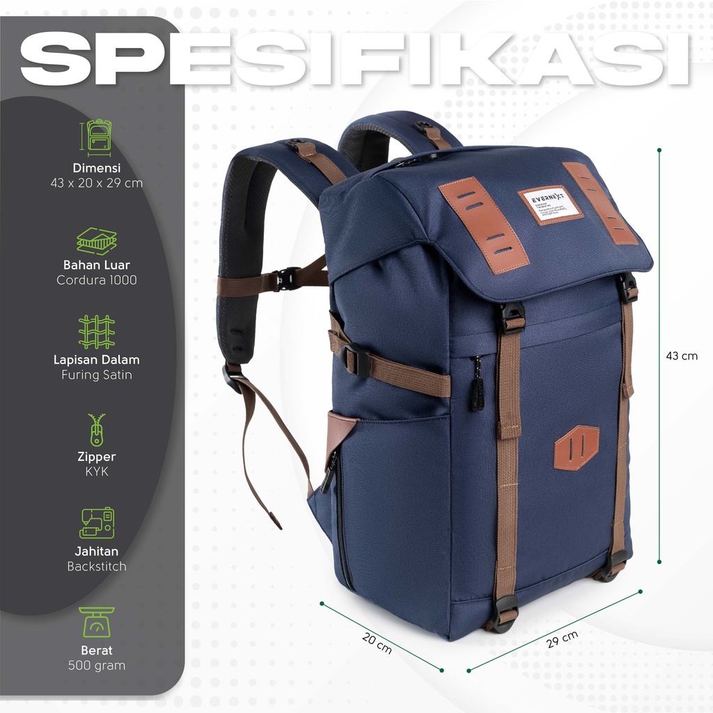 tas ransel pria slempang cowok tas punggung wanita tas gunung hiking traveling perempuan cewe cewek cowok original