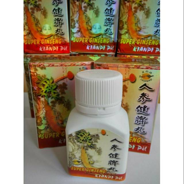 terlaris Super Ginseng kianpi Pil leopard 30s