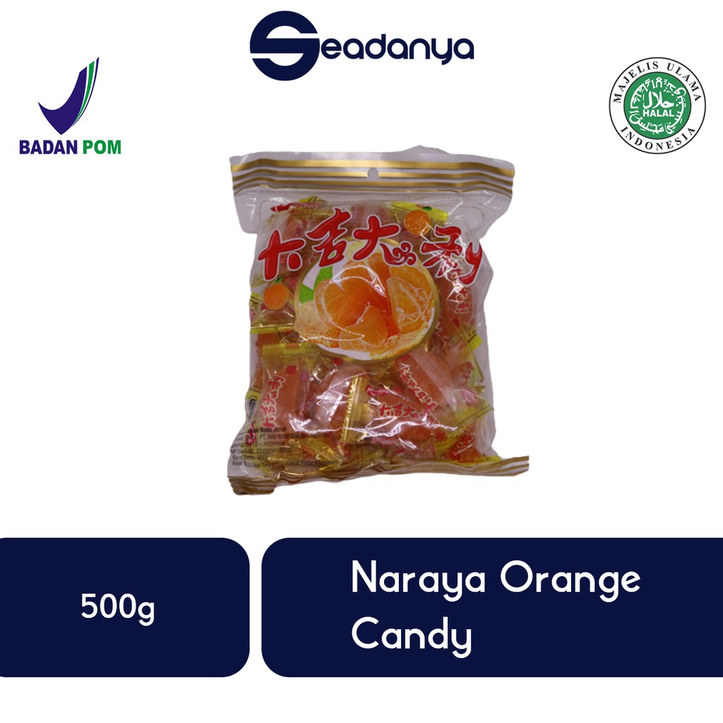 

Naraya Orange Candy 500 Gram