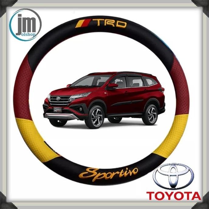 Cover Stir Mobil Toyota All New Rush Trd Sportivo Kuning