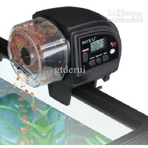 Mesin Pakan Ikan Otomatis Fish Food Digital Timer aquarium akuarium
