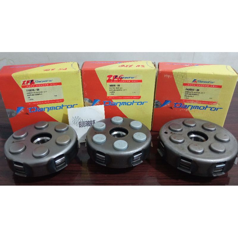 kopling set vespa per 6 & per 7 ori danmotor super sprint px ps excel