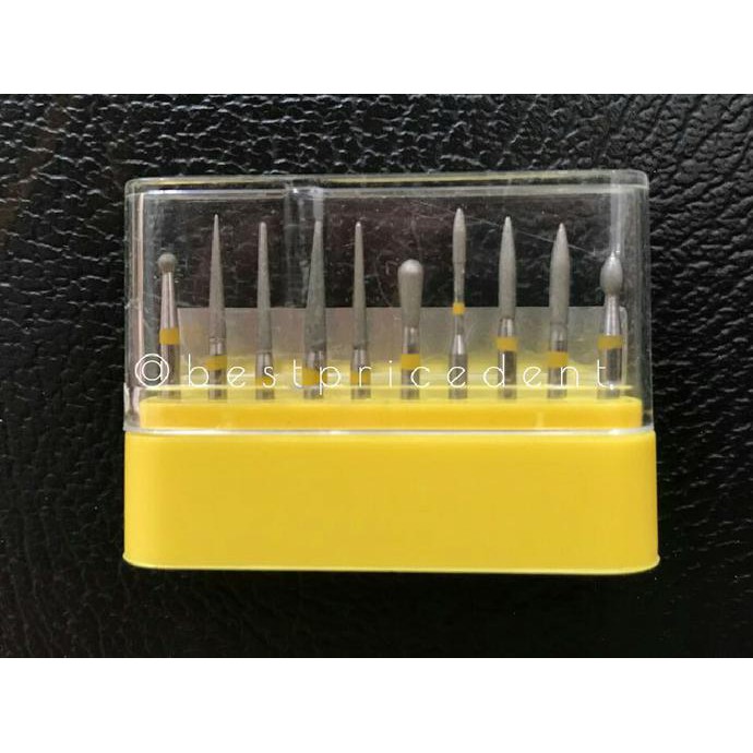 10pcs BUR POLES KOMPOSIT/ HIGH SPEED COMPOSITE POLISHING BURS / 105