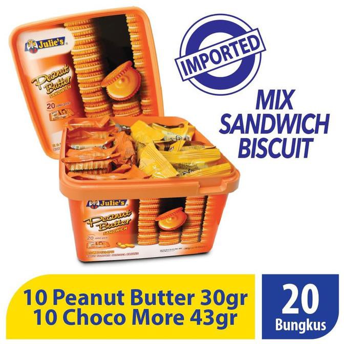 

Julies - Mixed Sandwich ( 20 Pcs ) TERBAIK Kode 1314