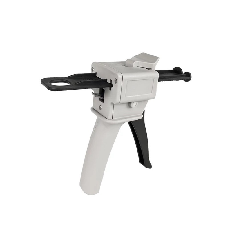 Gun light body dental dispensing mixing gun 1:1 2:1 cartridge dispenser double impression temporary veneer crown