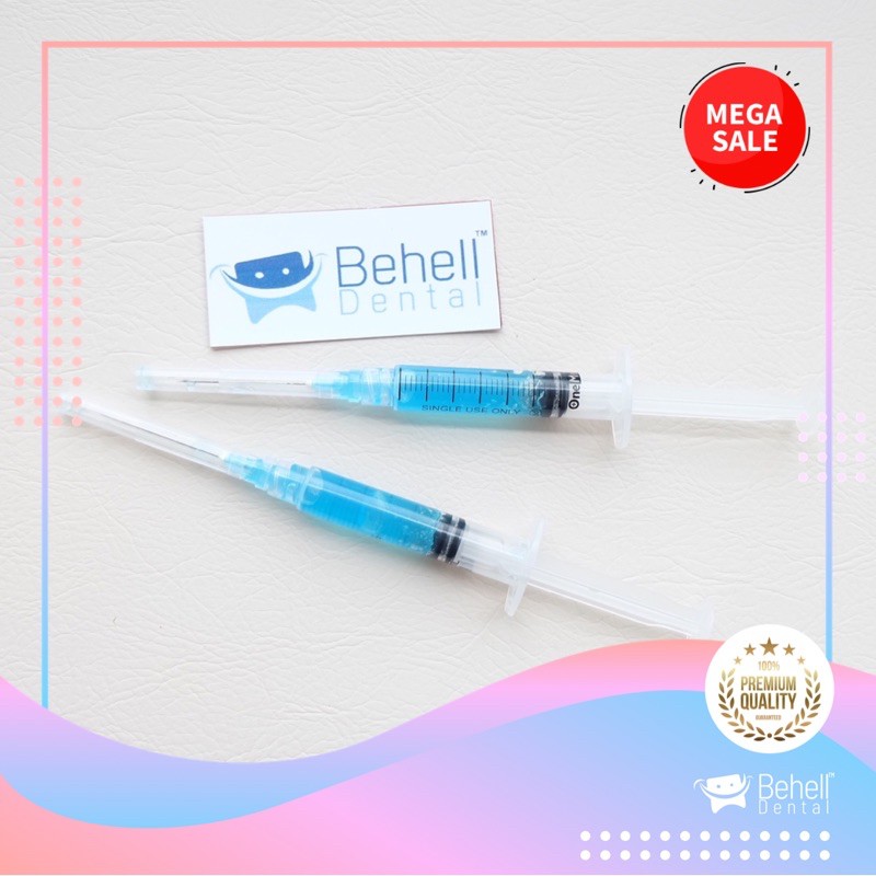 REFFIL Gel Etching 2.5 / etsa / etchant / etchan lem behel cairan biru gel ortho force orthobonding