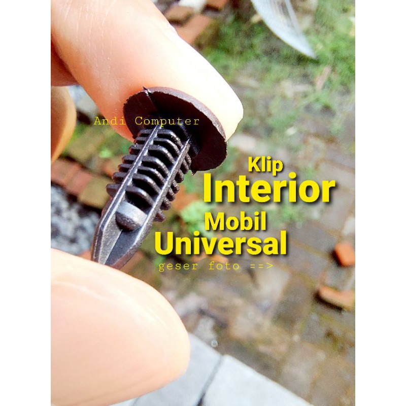 Kancing Klip Interior Mobil Universal Xenia Avanza Agya Calya DLL