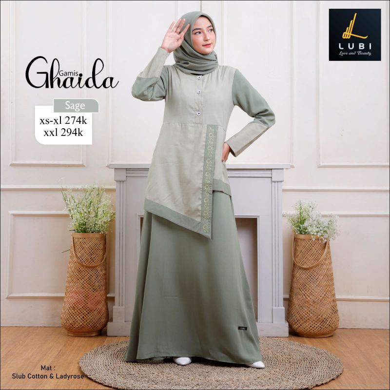 Gamis Ghaida By Lubi
