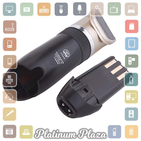 Laorentou Alat Cukur Elektrik Bulu Hewan Anjing Rechargeable - P2`JFDY57- Golden