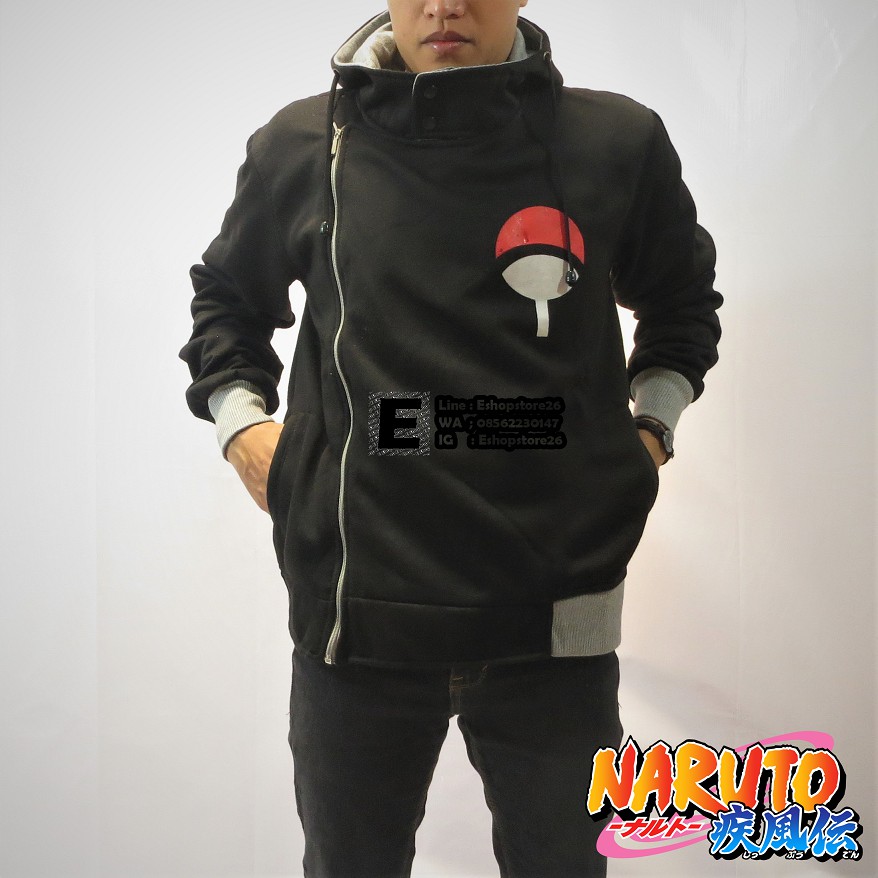 Jaket naruto - Jaket harakiri naruto - Jaket Harakiri Anime Naruto Uchiha Clan 02