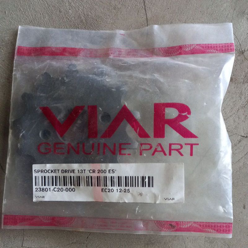 gear depan viar cross x 200es