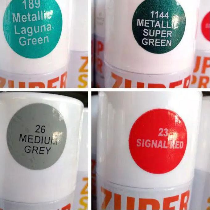 ⚡erbu Kejutan Pilok pilox 150cc ZUPER SPRAY semua warna cat semprot spray paint colour black hitam c