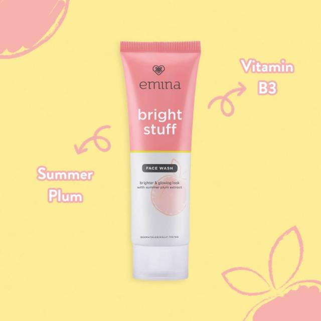 [Besar] Emina Bright Stuff Face Wash 100ml