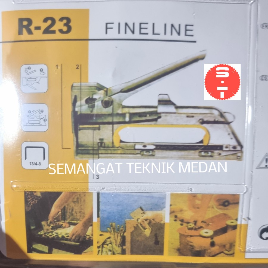 

R23 STAPLES HEKTER TEMBAK PAKU KAYU MANUAL GUN TACKER RAPIDE R23 R-23